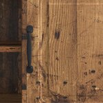 vidaXL Meuble TV Bois ancien 150 x 31 x 47 cm Bois d'ingénierie