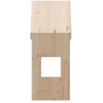 vidaXL Toit de lit pour enfants 55x99x139 5 cm bois de pin massif