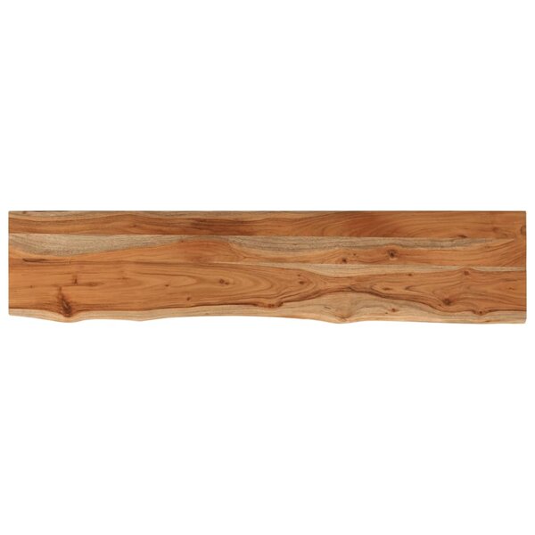 vidaXL Dessus de table 140x30x3 8 cm rectangulaire bois massif acacia