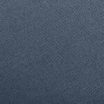 vidaXL Chaise à bascule Bleu Tissu