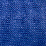 vidaXL Voile d'ombrage 160 g/m² triangulaire bleu 3 6x3 6x3 6 m PEHD