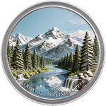 Monnaie GRAY WOLF North American Wildlife 1 Oz Medaille Cuivre (PRÉCOMMANDE)