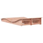vidaXL Chaise longue 205x110x31 5 cm bois massif de douglas