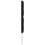 vidaXL Tête de lit Noir 160 cm Velours