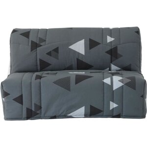 Banquette BZ - Gris bikini - 2 places -145 x 100 x 90 cm