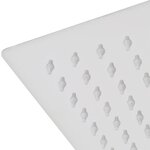 vidaXL Pomme de douche plongeante 2 Pièces Acier inoxydable 50x50 cm