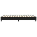 vidaXL Cadre de lit noir 90x190 cm similicuir
