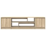vidaXL Meuble TV chêne sonoma 188 5x41x50 cm bois d'ingénierie