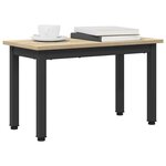 vidaXL Table basse Sonoma 60 x 30 x 36 cm Bois d'ingénierie