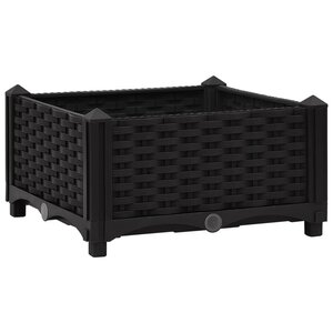 vidaXL Lit surélevé 40x40x23 cm Polypropylène