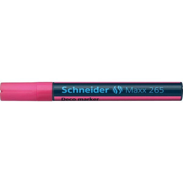Marqueur à craie Maxx 265 rose x 10 SCHNEIDER