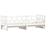 vidaXL Lit de jour et lit gigogne sans matelas 80x200 cm bois massif