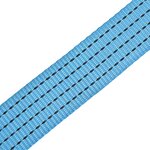 vidaXL Sangle d’arrimage à cliquet 4 Pièces 4 tonnes 8 m x 50 mm Bleu