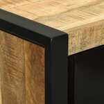 vidaXL Cabinet mural 40x35x90 cm en bois massif brut de manguier