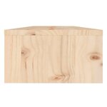 vidaXL Support de moniteur 50x24x13 cm Bois de pin solide