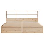 vidaXL Cadre de lit sans matelas 180x200 cm bois massif de pin