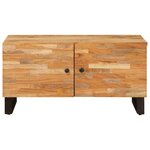 vidaXL Table basse Marron 80 x 50 x 40 cm Bois de mangue massif