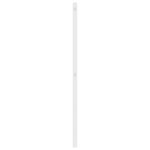 vidaXL Tête de lit de remplacement métal blanc 200 cm