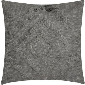 Coussin Tuft Inca - 40 x 40 cm - Gris