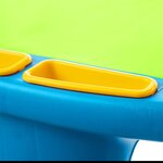 vidaXL Banc de pique-nique pour enfants 89 5x84 5x48 cm Polypropylène