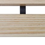 vidaXL Banc de jardin pour enfants 84 cm Bois