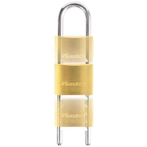 Master Lock Cadenas avec manille réglable Laiton massif 50 mm 1950EURD