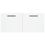 vidaXL Armoire murale blanc 80x36 5x35 cm bois d'ingénierie
