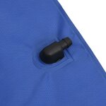 vidaXL Sac de douche de camping bleu 20 L PVC