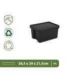 Pack and Move - Boîte Stockage Plastique - 29 x 38 5 x 21 5 cm - Stockage  Outils  Bricolage - Ultra Résistant - Réutilisable - 16L