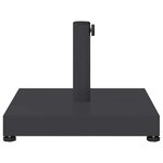 vidaXL Pied de parasol Gris foncé 45 x 45 x 31 5 cm