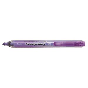 Surligneur handy-line s rétractable/rechargeable violet pentel