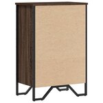 vidaXL Bibliothèque chêne marron 50x31x74 5 cm bois d'ingénierie