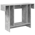 vidaXL Gris Béton 101 x 30 x 74 cm