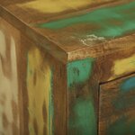 vidaXL Buffet avec 3 tiroirs 80x30x65 cm Bois massif récupéré