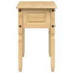 vidaXL Table console Corona 115x46x73 cm bois de pin massif