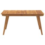 vidaXL Ensemble à manger de jardin 5 Pièces Bois d'acacia solide
