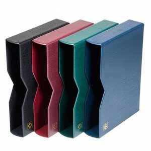 Etui de protection pour classeurs 64 pages din A4 Leuchtturm. Couleur - Bleu