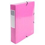 Boîte de classement idérama en carte pelliculée 7/10e - dos 6 cm - couleurs assorties - lot de 8 - exacompta