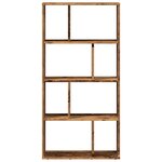 vidaXL Bibliothèque vieux bois 60x20x120 cm bois d'ingénierie