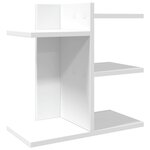 Organisateur armoire de bureau 42 x 21 5 x 42 cm bois d'ingénierie White 02_0043562