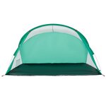 vidaXL Tente de plage vert d'eau escamotable imperméable