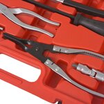 vidaXL Kit d'outils d'entretien et d'assemblage de frein 15 pcs