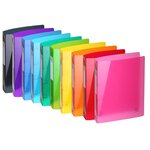 Classeur 4 Anneaux 30mm Iderama Pp Polypropylène 7/10e - A4 Maxi - Couleurs Assorties - X 10 - Exacompta