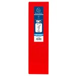 Classeur Pp Personnalisable Kreacover - 4 Anneaux En D 60mm - A4 Maxi - Rouge - X 10 - Exacompta