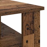 vidaXL Table basse Bois ancien 90 x 50 x 40 cm Bois d'ingénierie
