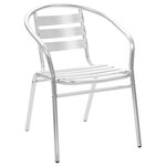 vidaXL Mobilier à dîner d'extérieur 5 Pièces Aluminium Argenté