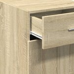 vidaXL Buffet chêne sonoma 40x42 5x93 cm bois d'ingénierie