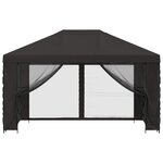 vidaXL Abri de jardin avec parois 4 × 3 m Anthracite