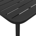 vidaXL Ensemble à manger de jardin 11 Pièces anthracite acier