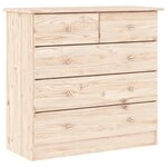 vidaXL Buffet ALTA 77x35x165 cm bois massif de pin